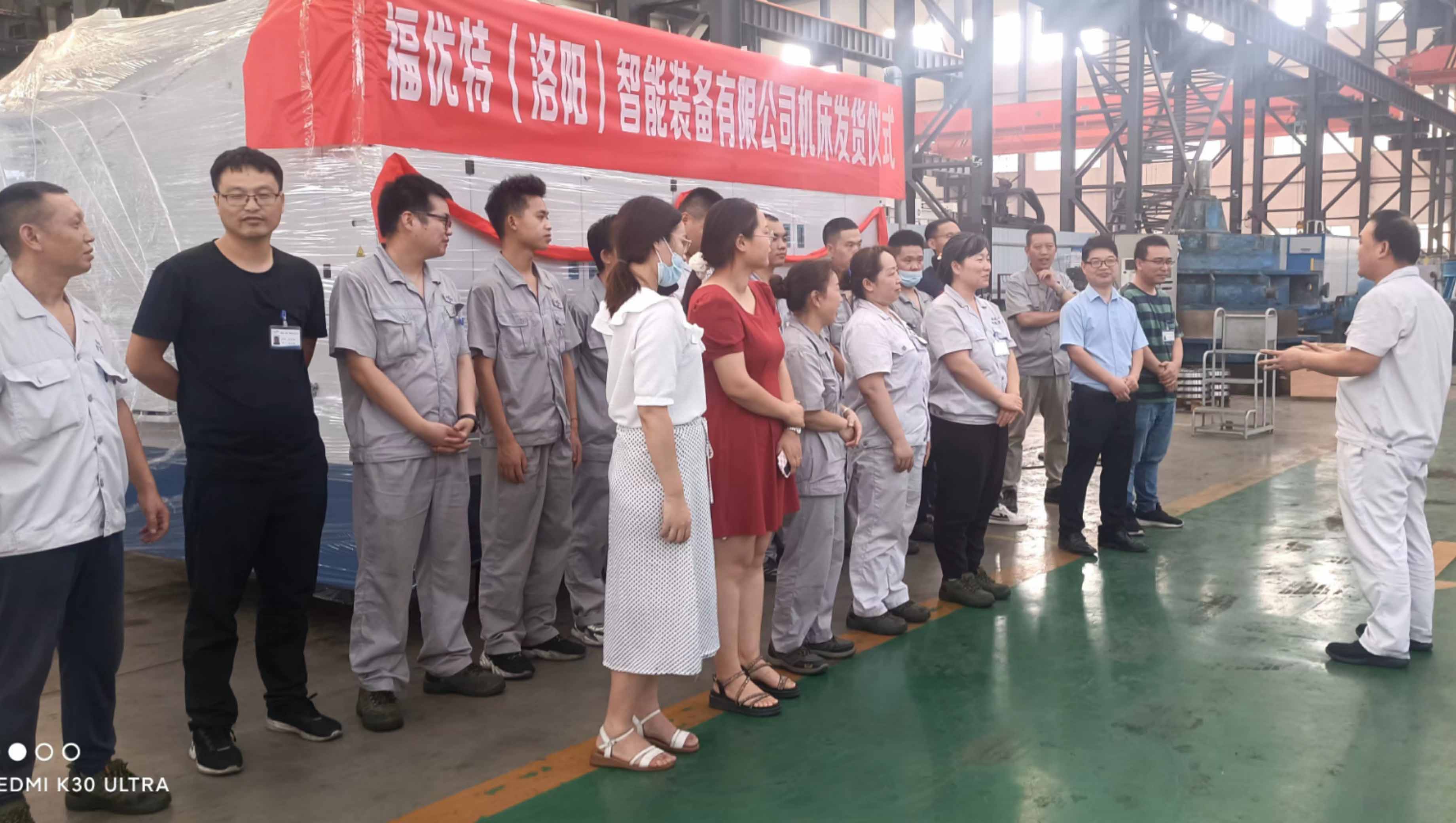 設備發貨忙不停，全力以赴為市場